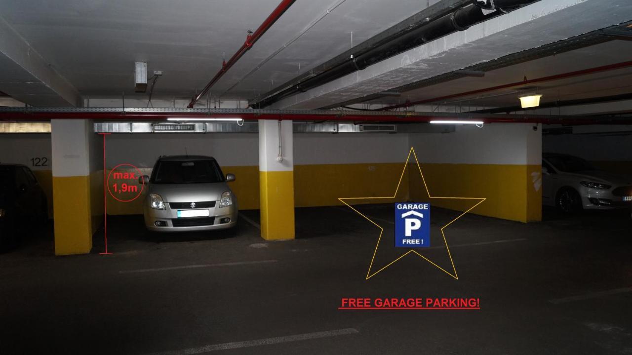 Apartment Sinko - Free Garage Parking, Central, 2 Bedrooms 4 Single Beds, Flexi Check-Out Budapest Eksteriør billede